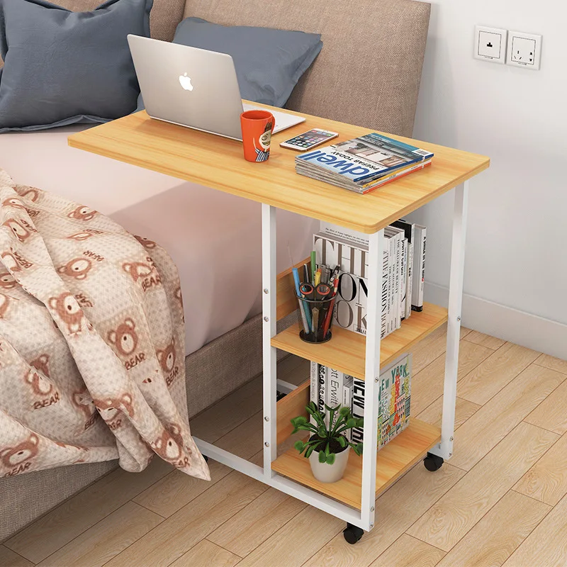 

Bedside Laptop Table Simple Bed Desk Simplicity Lazy Small Table Movable Side Table on Behalf