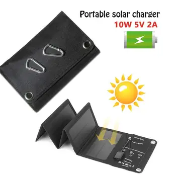 

Durable Solar Panel Outdoor 10W Tool Solar Power Bank Outdoors Emergency Supply 5V Solar Charger Waterproof New Energy