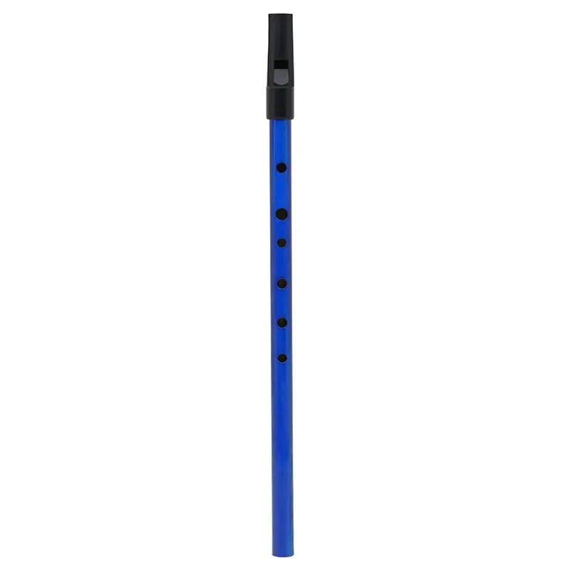 Ирландский свисток ирландская Флейта свисток оловянный свисток ключ D Пенни свисток 6 отверстий флейта Chanter Мини карманный музыкальный инструмент - Цвет: Blue