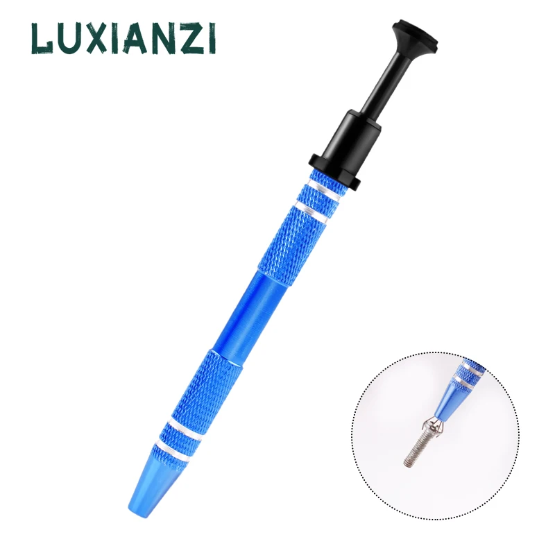 

Электронный компонент LUXIANZI, захват микросхемы, экстрактор микросхем для захвата крошечных компонентов, инструменты для ремонта электроники, металлический, с четырьмя зажимами