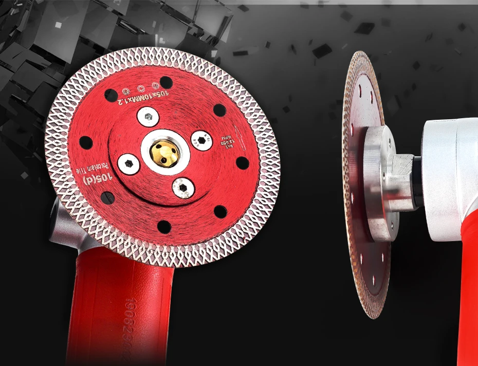 105/115/125mm Super Thin Diamond Tile Saw Blade with M14 Arbor for Cutting Ceramic or Porcelain Tile