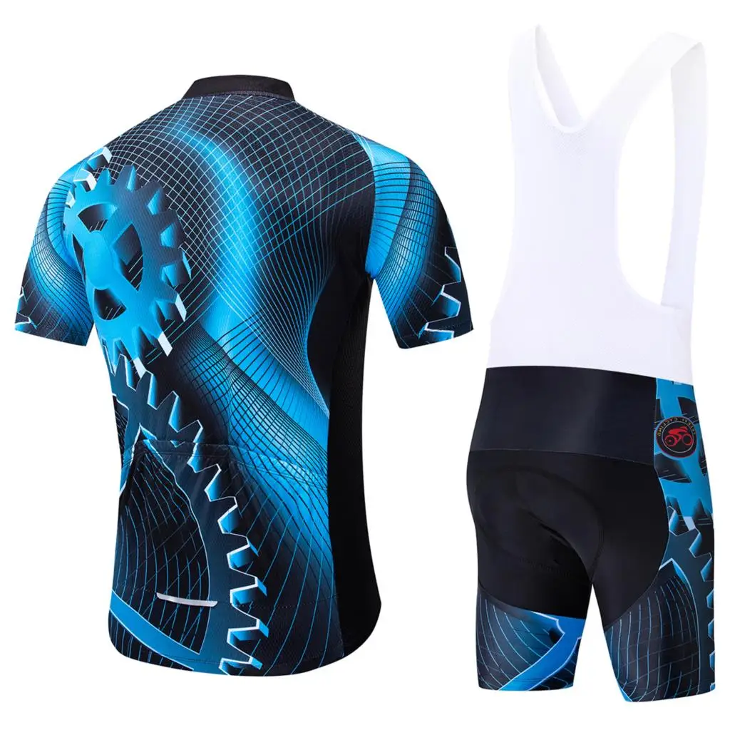 Комплект из Джерси для велоспорта, MTB, форма, велосипедная одежда, велосипедная дышащая одежда, мужская короткая одежда