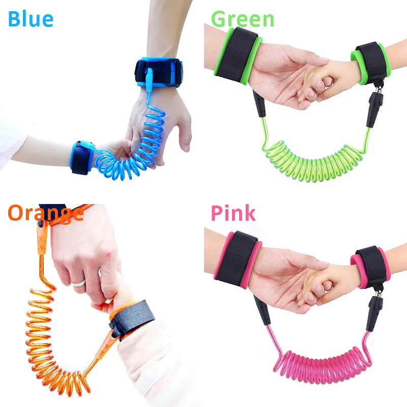1.5M 2M 2.5M ADJUSTABLE KIDS SAFETY ANTI-LOST LINK WRIST BAND BABY BRACELET 250