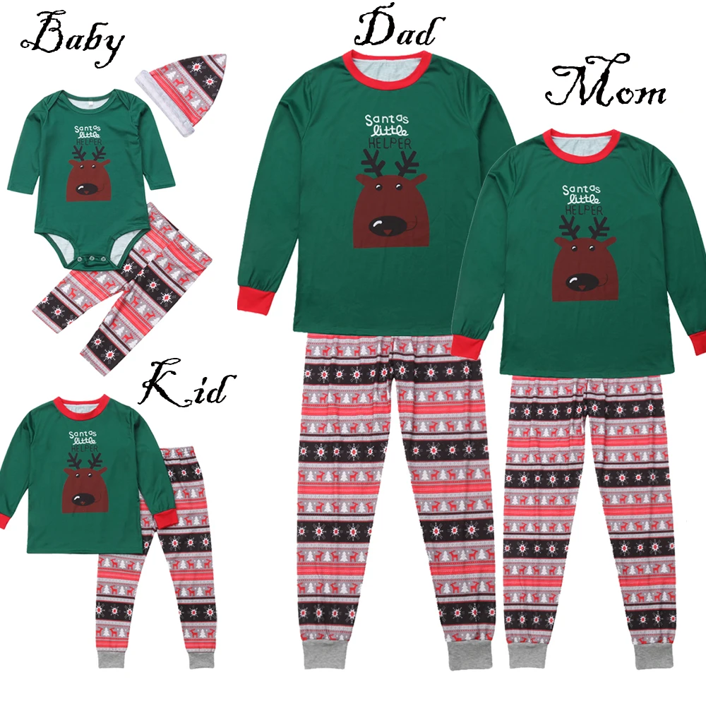 mum and dad christmas pajamas