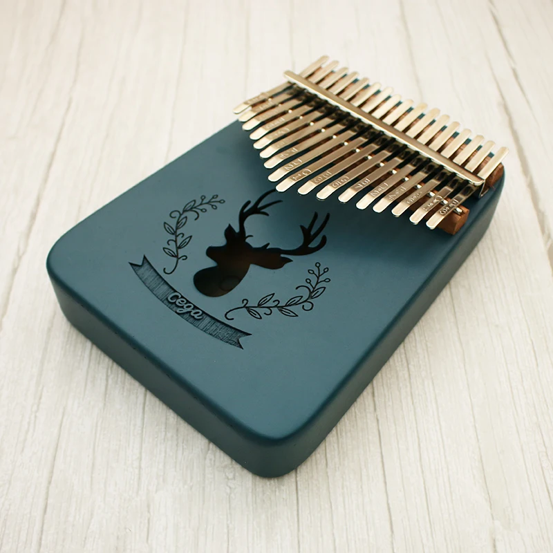 17 клавишный палец Kalimba Paino Mbira Sanza «пианино для больших пальцев» карманный размер поддерживающая сумка Cega клавиатура Marimba деревянный музыкальный инструмент