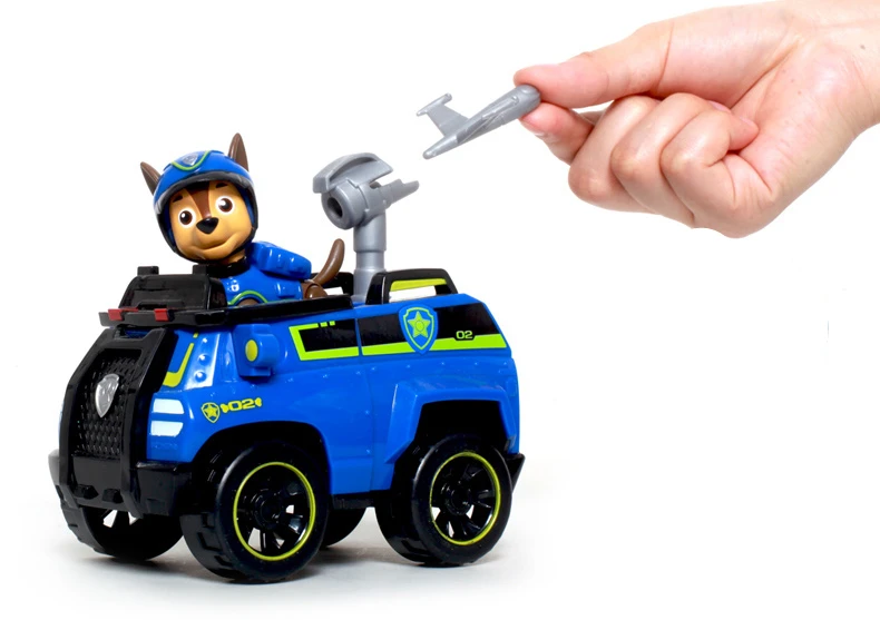 Подлинный Игрушечный Набор Paw Patrol игрушечный автомобиль Эверест Аполлон трекер Райдер Скай прокрутка фигурка аниме модель детские игрушки