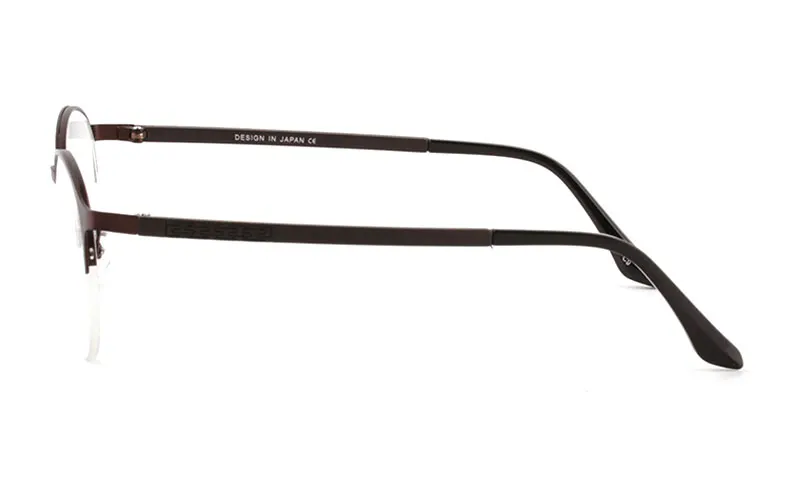 PAMULAR Alloy Glasses Men Semi Rim Full Rim Prescription Eyeglasses Frame Women Myopia Optical Frame Eyewear Eye Glasses 2062
