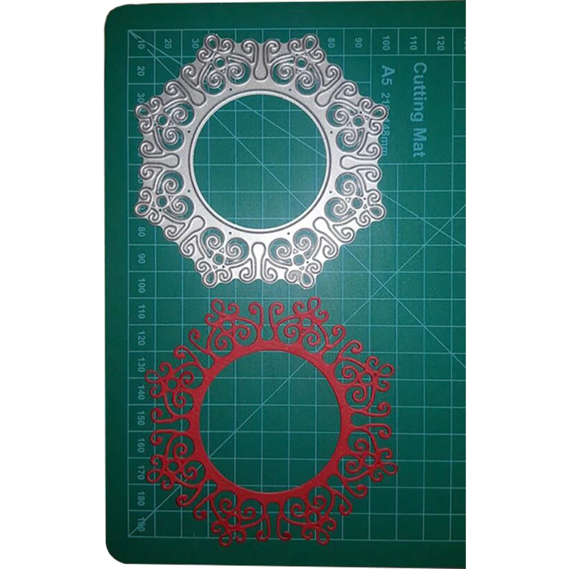 Round frame Metal Cutting Dies Stencils For Scrapbooking DIY Albums Cards DecoSP Round frame Metal Cutting Dies Stencils For Scrapbooking DIY Albums Cards DecoSP