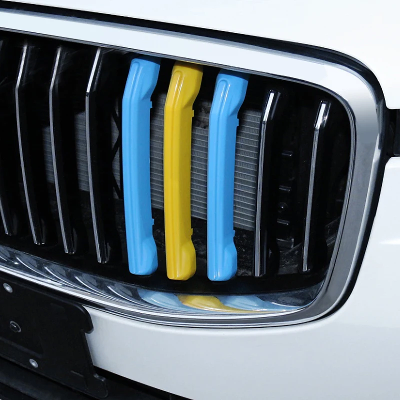 Racting Grille Trim Strip Car Grills Sticker for VOLVO XC60 2018 2019 Decoration Tuning Volvo Accessories | Автомобили и
