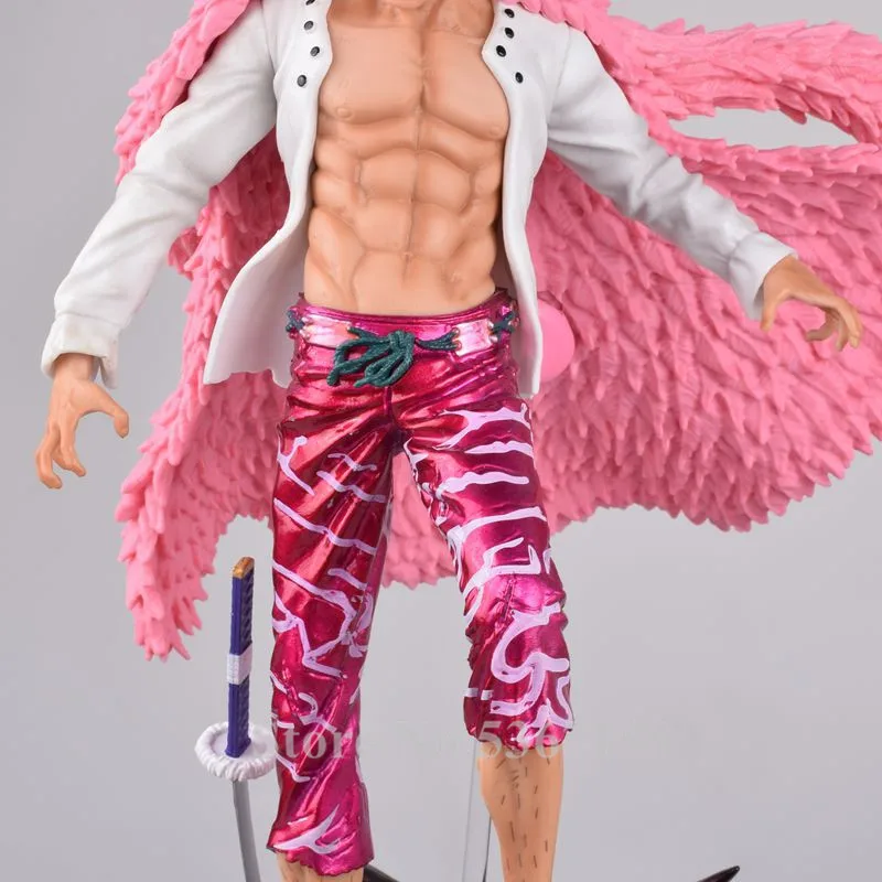 Новинка Аниме one piece Donquixote Doflamingo GK статуя ПВХ фигурка коллекция аниме фигурка модель игрушечная Статуэтка кукла подарки 37 см