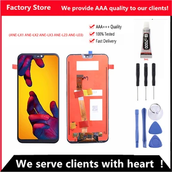 

for huawei p20 lite lcd Display Screen touch screen pannel digitizer assembly ANE-LX1 ANE-LX3 Nova 3e LCD P20 lite Original