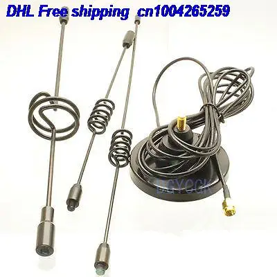

DHL 10pcs Antenna GSM CDMA 9dBi SMA male Magnetic base for 3G Broadband USB modems antenna 22-a