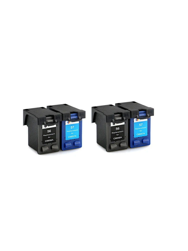 4x для hp 56 57 картридж совместимый для hp 57 для hp 56 DJ 450/450cbi/450ci/450wbt