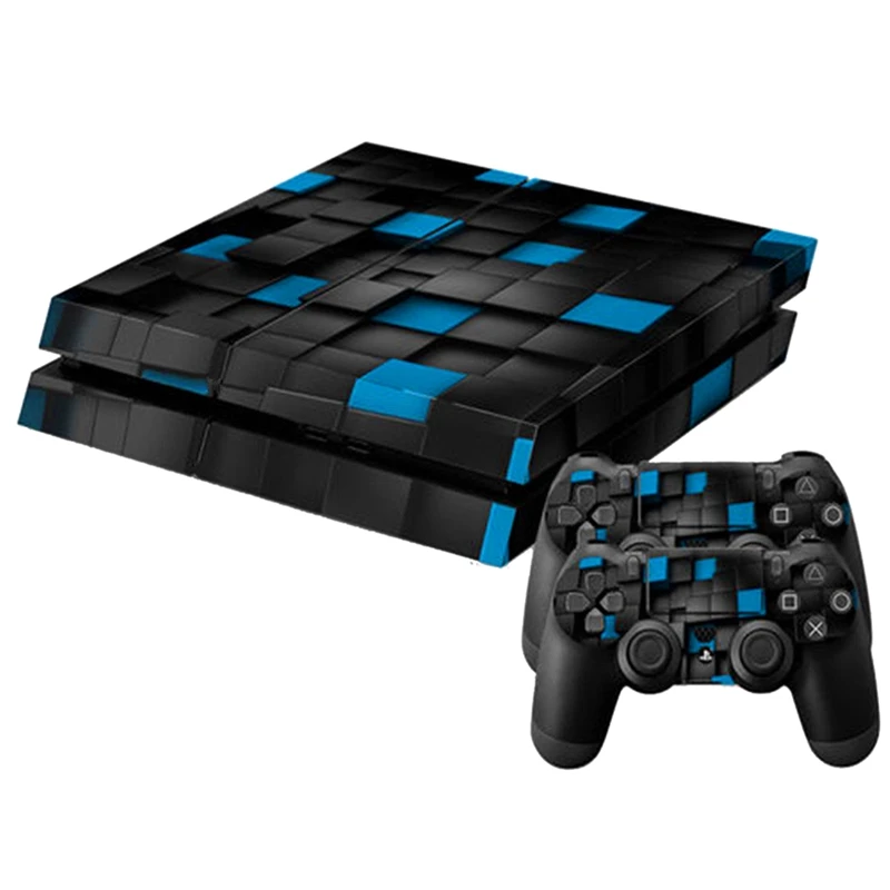 

New Full Body Decal Skin Sticker Cover For PS4 Playstation Console 2 Controller