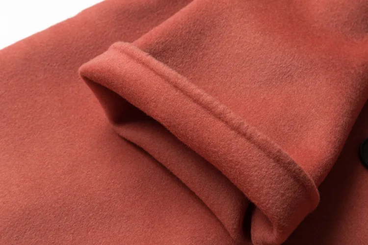 Casual Fashion Korean Cashmere Coat Commute Frosty Style Oversized Coat Double-breasted Loose Thicken New Winter Wool Coat