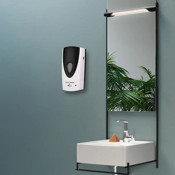 

Shampoo Detergent Dispenser Wall Mounted For Bathroom Kitchen 800ml Automatic Soap Dispenser Touchless Sensor Hand Sanitizer