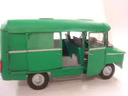 1:25 полировка мини автобус Nysa 522 Towos 3D бумажная модель ручной работы DIY бумажная резка коллекция хобби литая под давлением модель автобуса