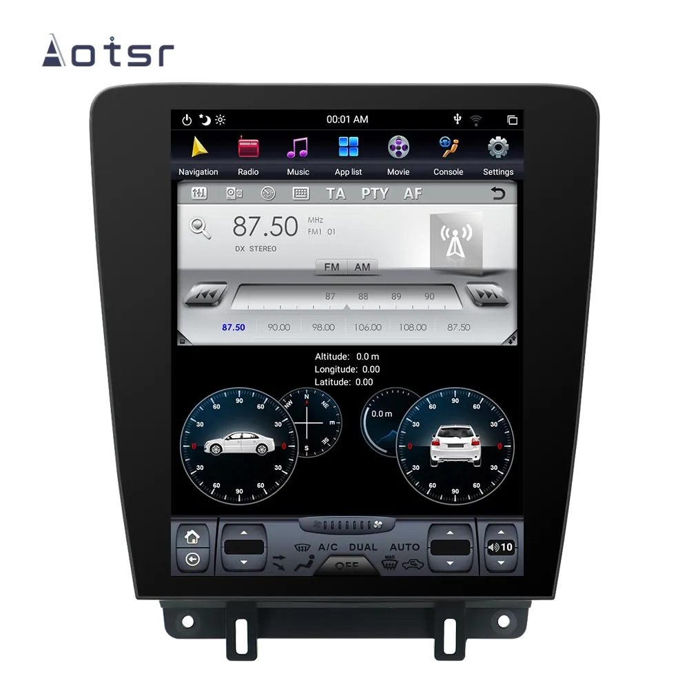 Discount Car Multimedia System Android 8.1 Tesla style GPS Navigation For Ford Mustang 2010-2014 Autostereo Headunit Multimedia Wifi Car 3 Discount Car Multimedia System Android 8.1 Tesla style GPS Navigation For Ford Mustang 2010-2014 Autostereo Headunit Multimedia Wifi Car 3