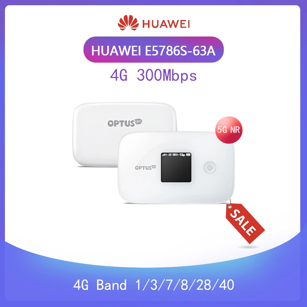Разблокированный HUAWEI E5786 E5786s-63a 4G LTE Advanced CAT6 300 Мбит/с Wifi роутер Мобильная точка