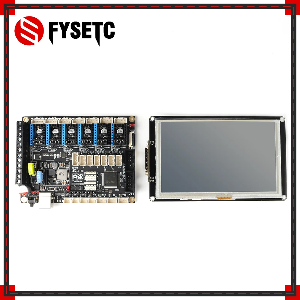 S6 V1.2 доска 32 бит Управление XH версия с TFT81050 Смарт ЖК-дисплей Дисплей 5 дюймов
