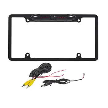 

Car Reversing Frame Camera Rearview Camera Long License Plate Camera Foreign American Car Dedicated Camera Auto Accessories