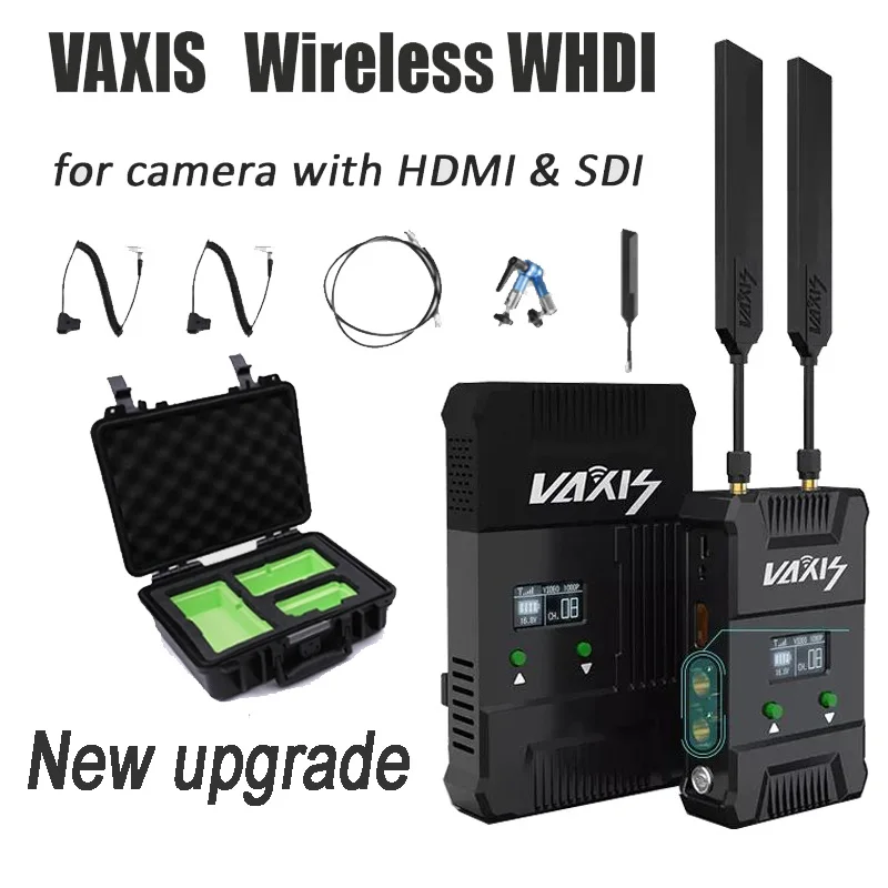 Беспроводная HD система передачи видео VAXIS STORM 600 футов 1080P 3G SDI HDMI передатчик и