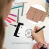 Blank Flip Book Kit with 300 Sheets Animation Paper Flipbook Binding Screws for LED Tracing Light Pad Drawing Sketching 3