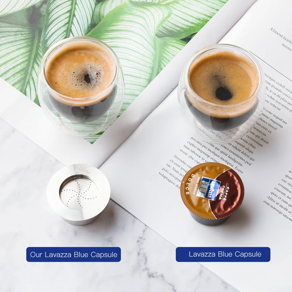 Многоразовая кофейная Капсульная чашка для Lavazza Blue LB951 CB-100 из нержавеющей стали многоразового использования