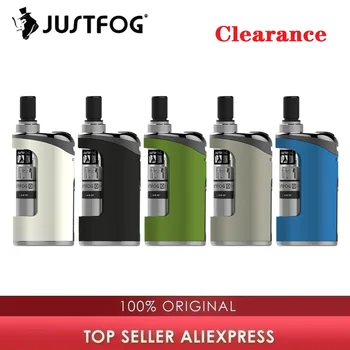 

Original Justfog Compact 14 Kit 1500mah battery 1.8ml Q14 Clearomizer Tank Vape Kit vs justfog Q16 pro / Vinci X/ Target pm80