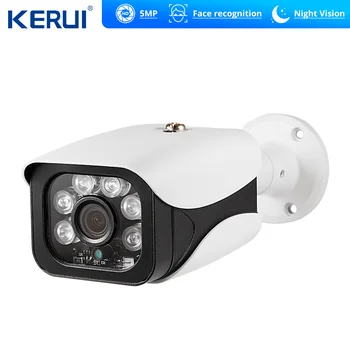 

KERUI 5MP Face Recognition POE NVR 8CH Wireless NVR Security Camera System Outdoor IR-CUT CCTV Video Surveillance Video Recorder