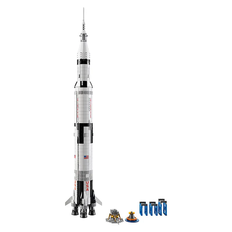 Космический стартер Apollo Saturn V модель ракеты для детей научно строительный
