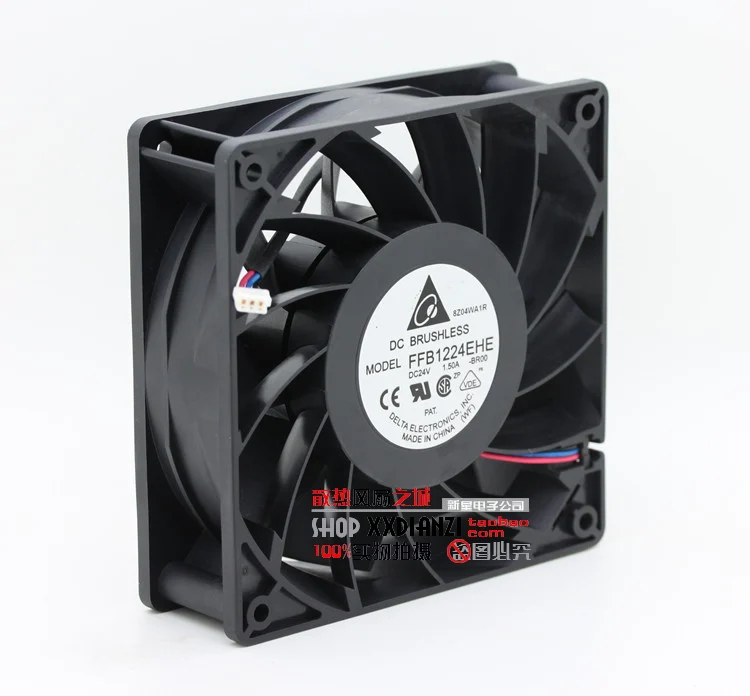 

New 24V 12038 1.5A FFB1224EHE-BROO with original connector inverter fan