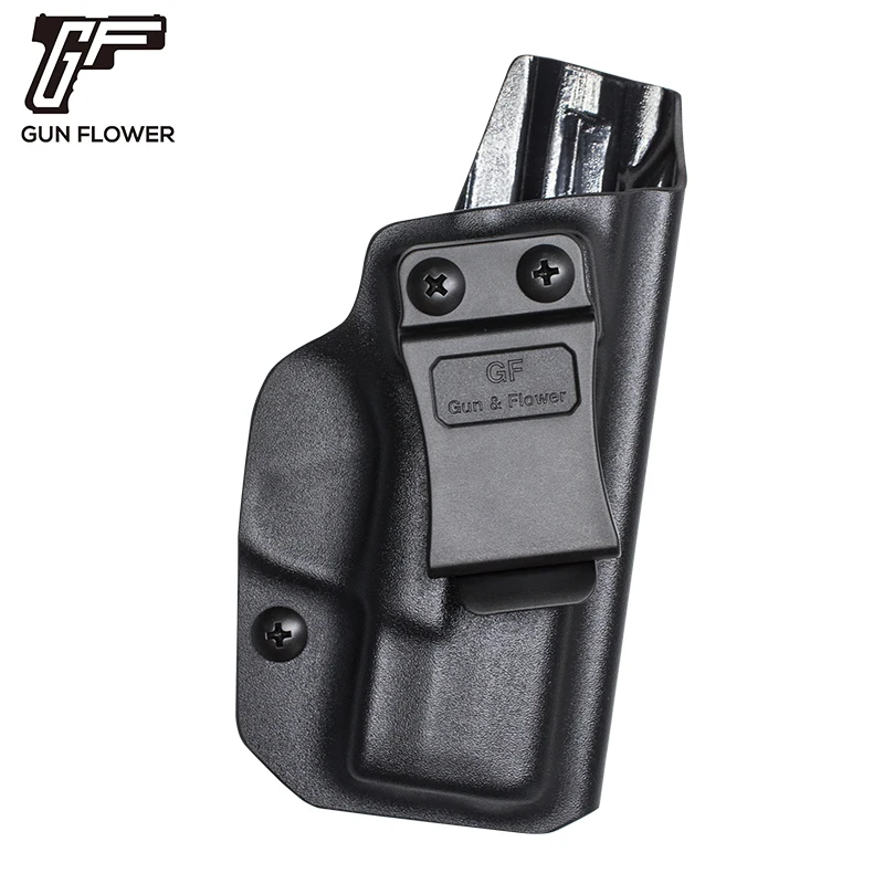 IWB Kydex Holster Fits For Springfield Hellcat Concealment Carry Fast Draw Gun Bags Hunting Pistol Cases Right /Left Gun&Flower
