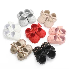 Baby Moccasins Shoes Footwear Bow-Fringe Soft-Soled Non-Slip Baby-Boy-Girl PU