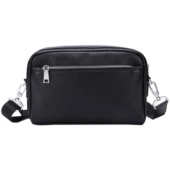 

MISFITS Leather Leisure Wash Bag Cosmetic Bag Travel Handheld Storage Bag Shoulder Messenger Bag