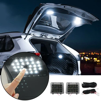 

2pcs Car LED Light Bulb Rear Trunk Tailgate Lighting For Toyota RAV4 2019-2020 Durable And Practical Car Styling Accessories