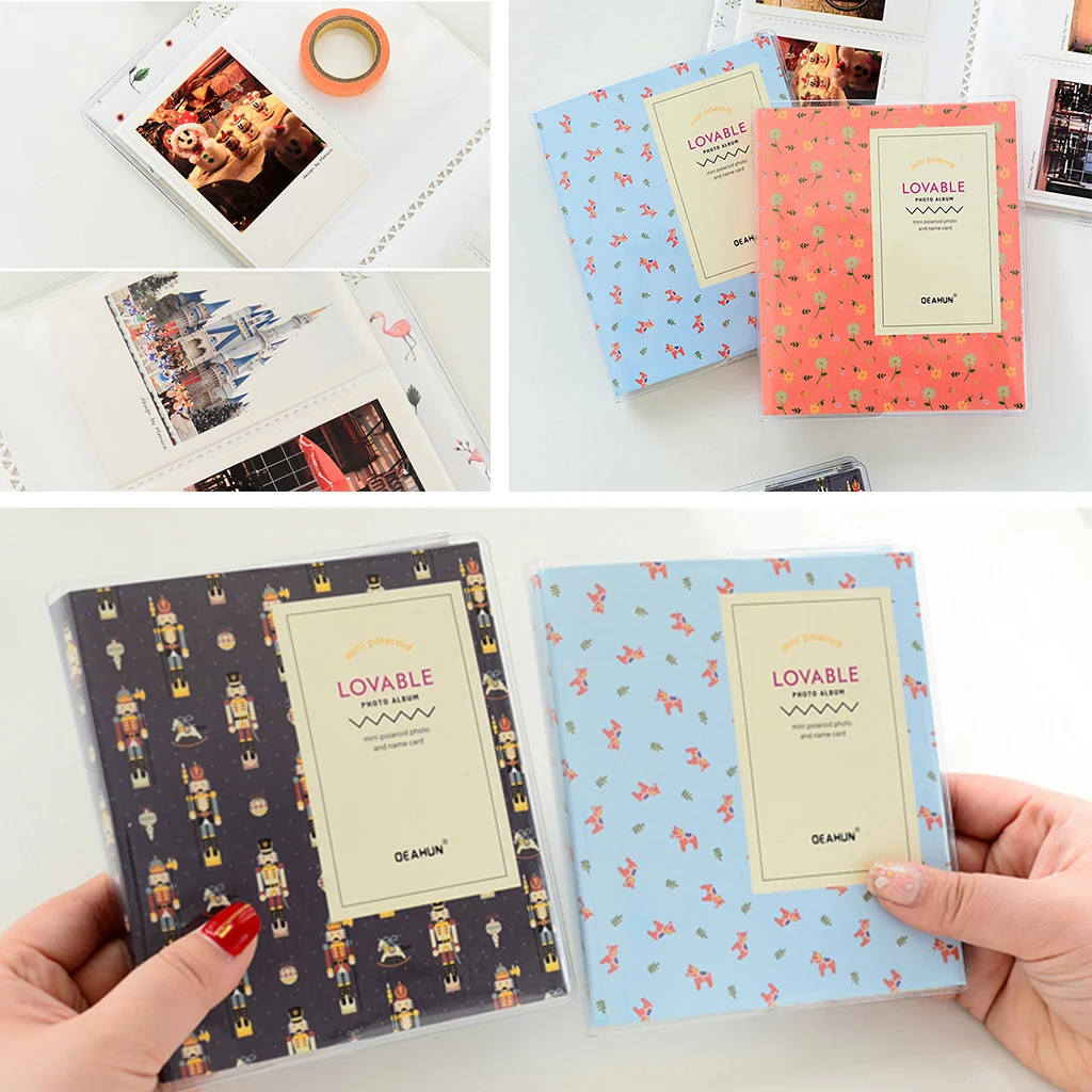 64 Pockets Photo Album 3'' Picture Album Organizer Holder Case for Fujifilm Instax Mini 8 9 7s 50 90 Film 64 Pockets Photo Album 3'' Picture Album Organizer Holder Case for Fujifilm Instax Mini 8 9 7s 50 90 Film