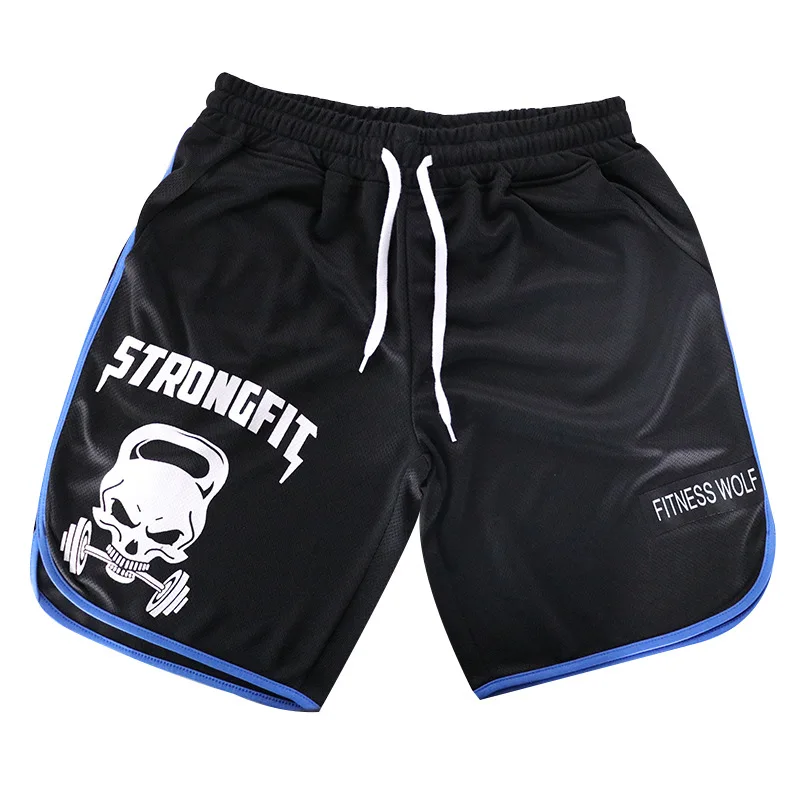 2019 New Men Sport Beach Shorts Bodybuilding Sweat Shorts Fitness Short Jogger Gyms Men Skull Printed Shorts Big size 5XL Wolf 2019 New Men Sport Beach Shorts Bodybuilding Sweat Shorts Fitness Short Jogger Gyms Men Skull Printed Shorts Big size 5XL Wolf