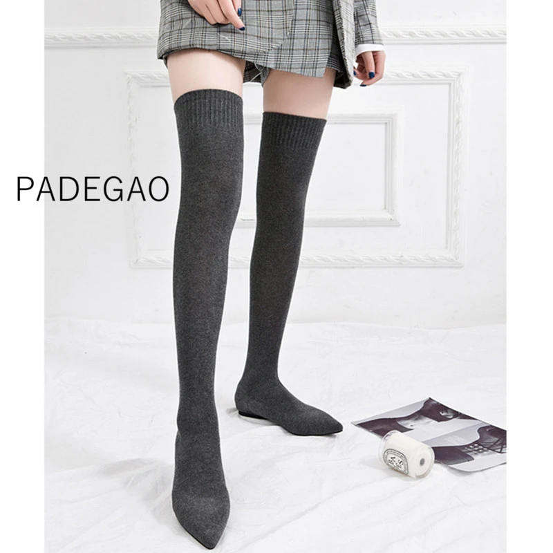 korean thigh high boots