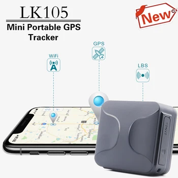 

High Accuracy Mini Gps Locator LK105 GPS Children Tracking Device History Route Personal GPS Tracker Platform Real-time Tracking