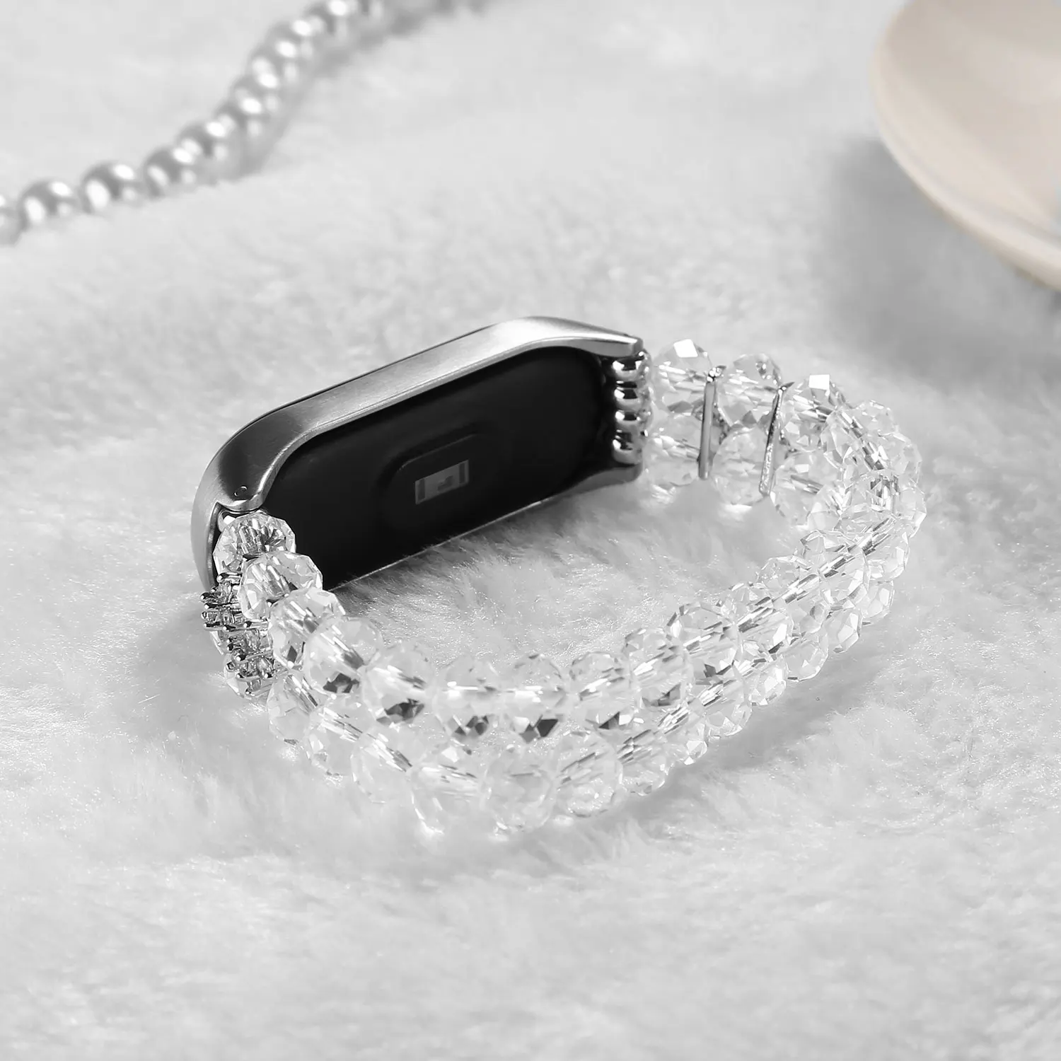 Стальной браслет для часов xiaomi mi Band 3 4 спортивный ремешок для часов Ремешок для xiaomi mi 4 3 ремешок женские ювелирные изделия mi band 4 3 ремешок