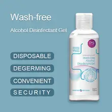 100ml hardcover sterilization portable quick-drying water-free hand sanitizer suitable for work office, home bathroom