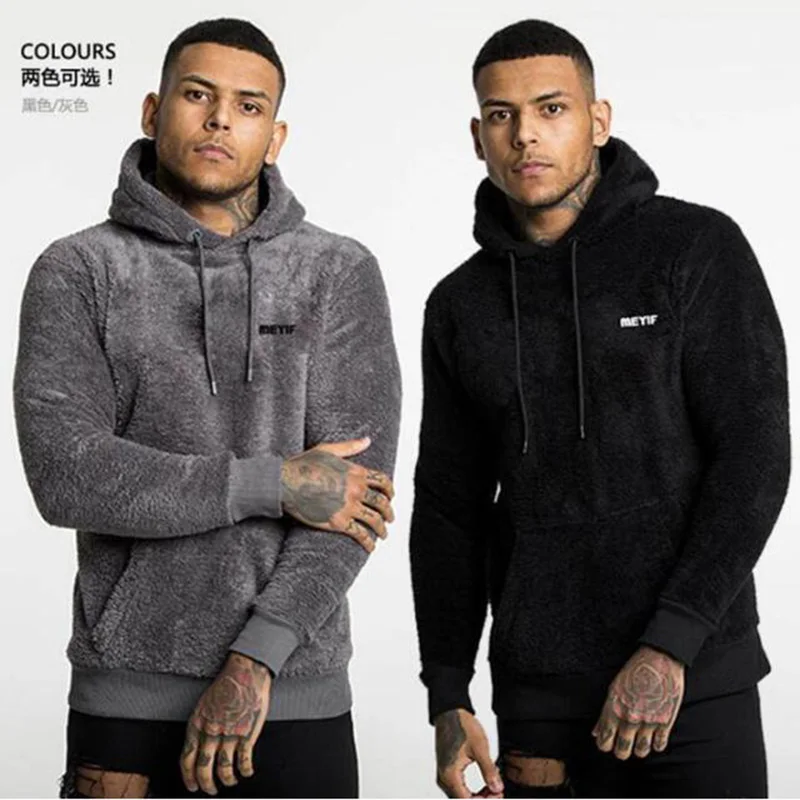 Chaqueta gruesa de terciopelo para hombre, Sudadera con capucha, para exteriores, entrenamiento, correr, ropa de Fitness, para invierno, 2020