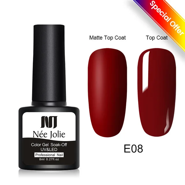 UR SUGAR 7.5ml Pink Reflective Glitter Gel Nail Polish Silver Purple Sequins Soak Off UV Gel Nail Art Manicuring Nail Gel E08