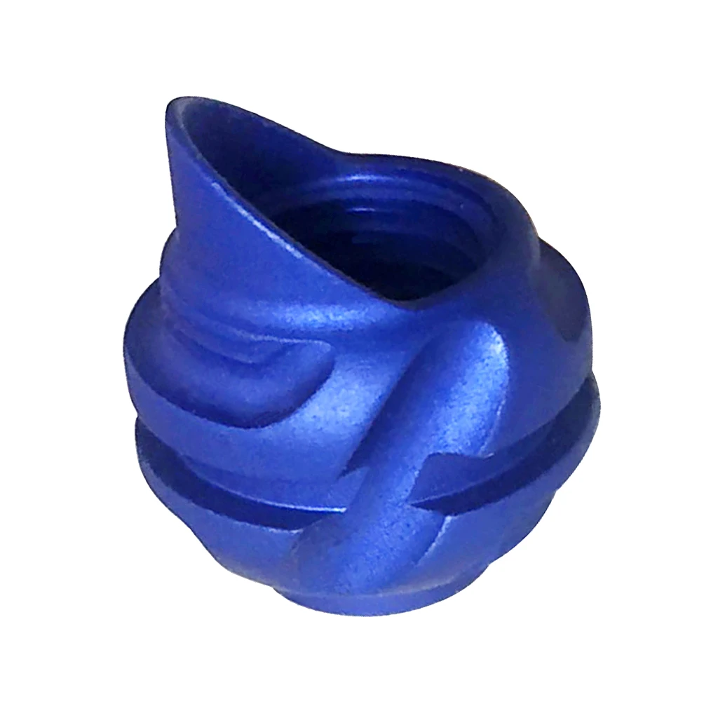 Aluminium Alloy 45 Degree Archery Bow Hooded Peep Sight Hunting Shooting Accessories for Compound Bow Black Blue Red