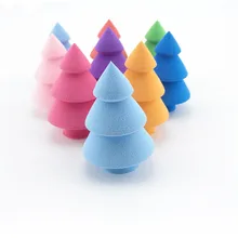 Обычный 7 цветов может быть настроен красота яйцо Рождественская елка слойка не-Латекс формы воды после переменной большой слойки