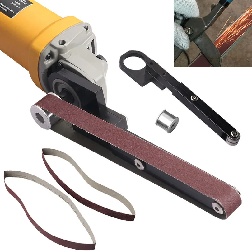 DIY Sanding Belt Angle Grinder Modified Head Sandpaper Machine