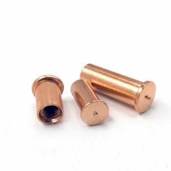 

M3 Welding Stud Plating Bronze Spot welding column Nut Inside Thread Nail Nuts