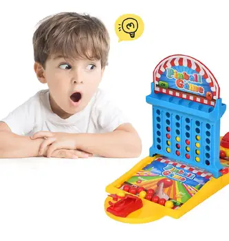 

HobbyLane Kids Pinball Game Toy Set + 36pcs Round Balls Enhancing Child Interactiveness Concentration Desktop Games Toy