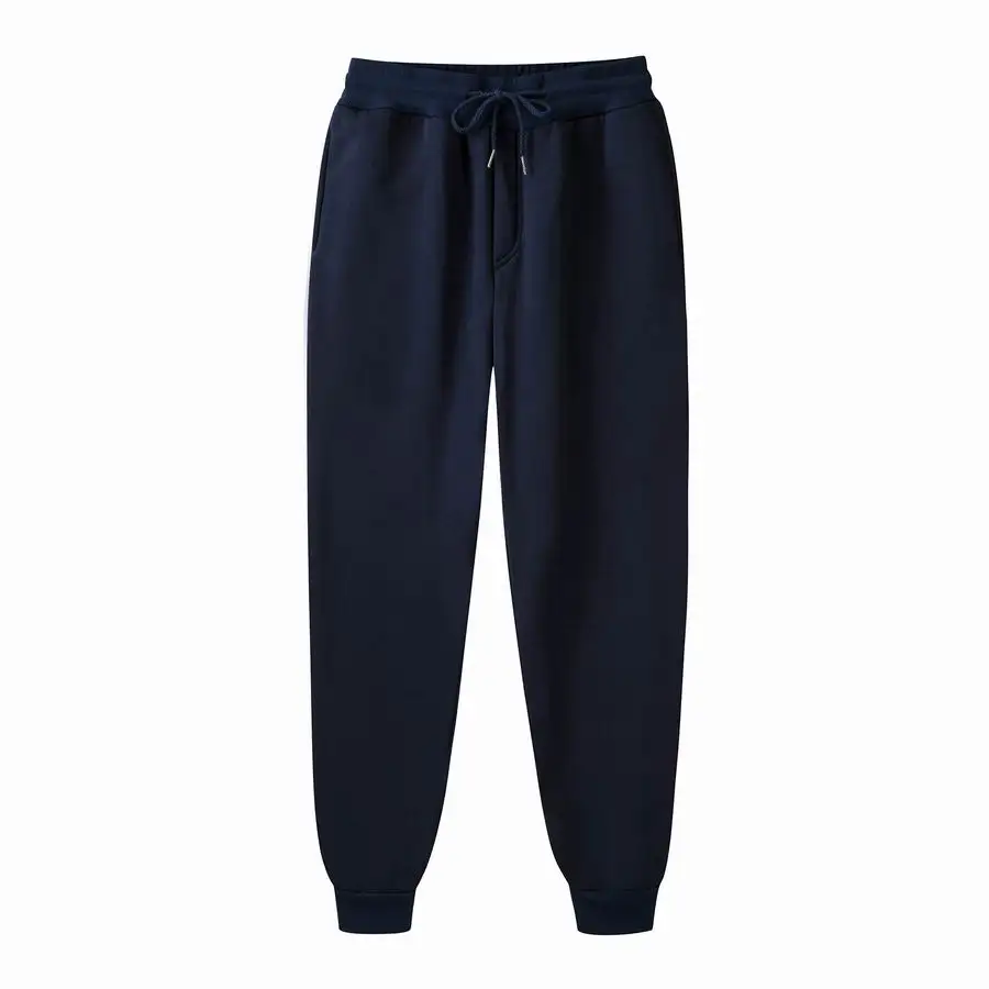 Winter Pants Trousers Loose Fleece Mens Straight Casual New Hip 13-Colour Mirco